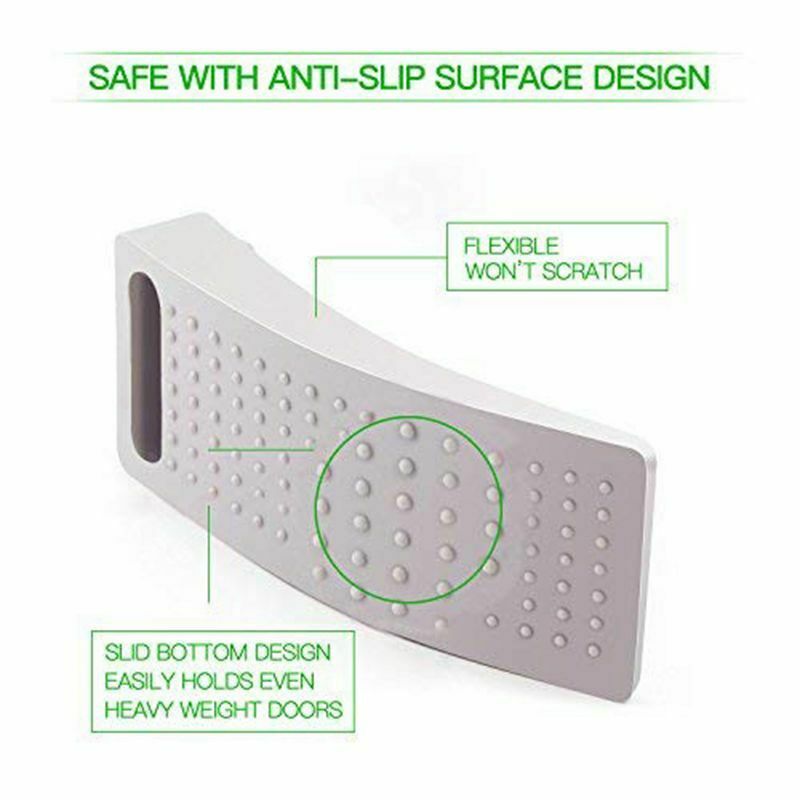 6 PCS Door Wedge Rubber, Door Stopper, Heavy Duty Slip-resistant and StackableP7