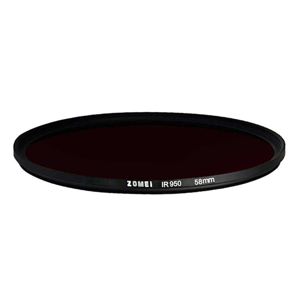 Zomei 58mm 680/720/760/850/950NM Infrared X-RAY IR Filter for Cameras  950nm