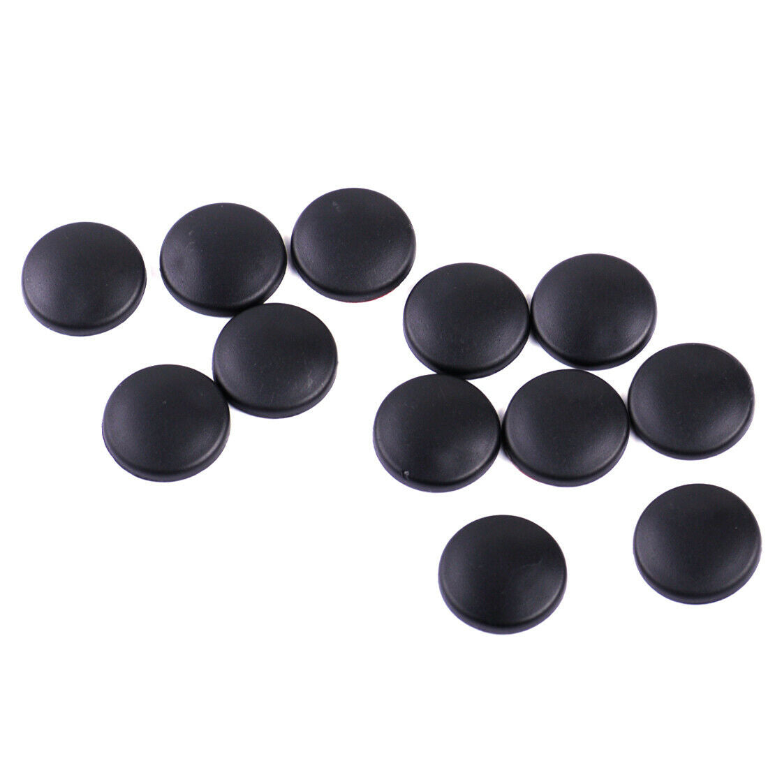 12Pcs Car Interior Door Lock Screws Protction Cover Anti-Rust Cap Trim An