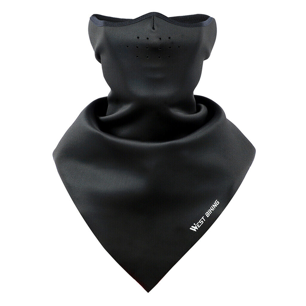 High Elastic Face Scarf Neck Gaiter Triangle Headband for Men/Women Hiking