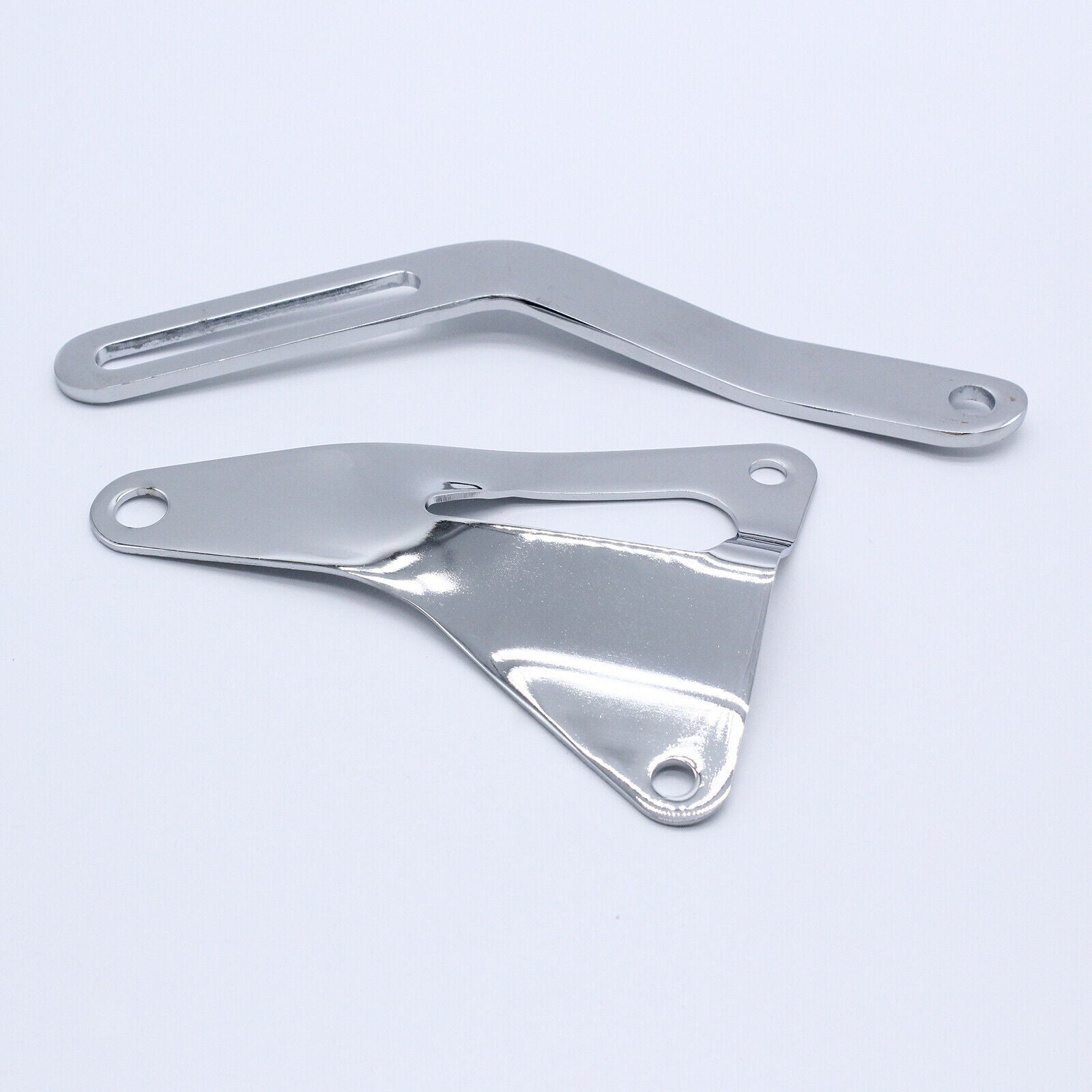 Chrome Alternator Brackets 9455 Fits for Ford SB engines 289 302 1965-1973
