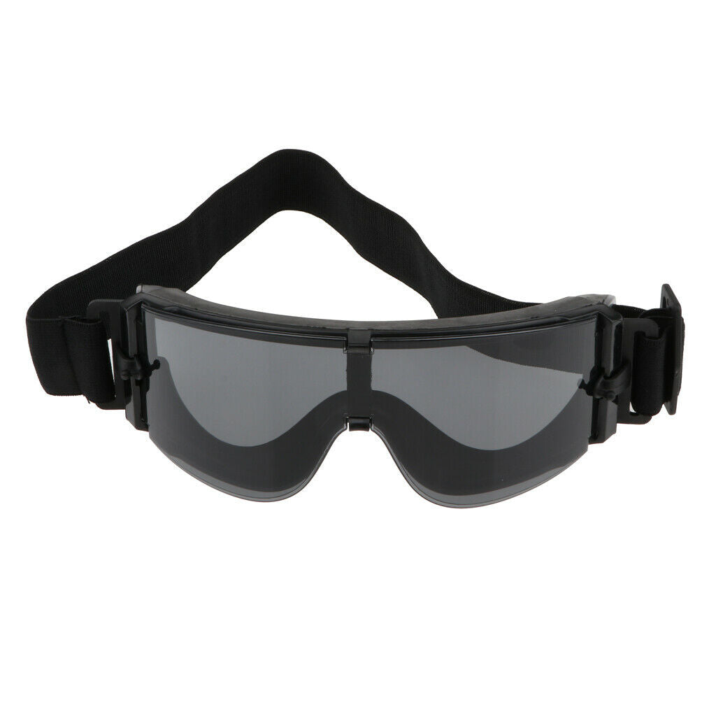 2Pcs Men Women Windproof Scratch Resistant Combat Goggles for Cycling Climbing