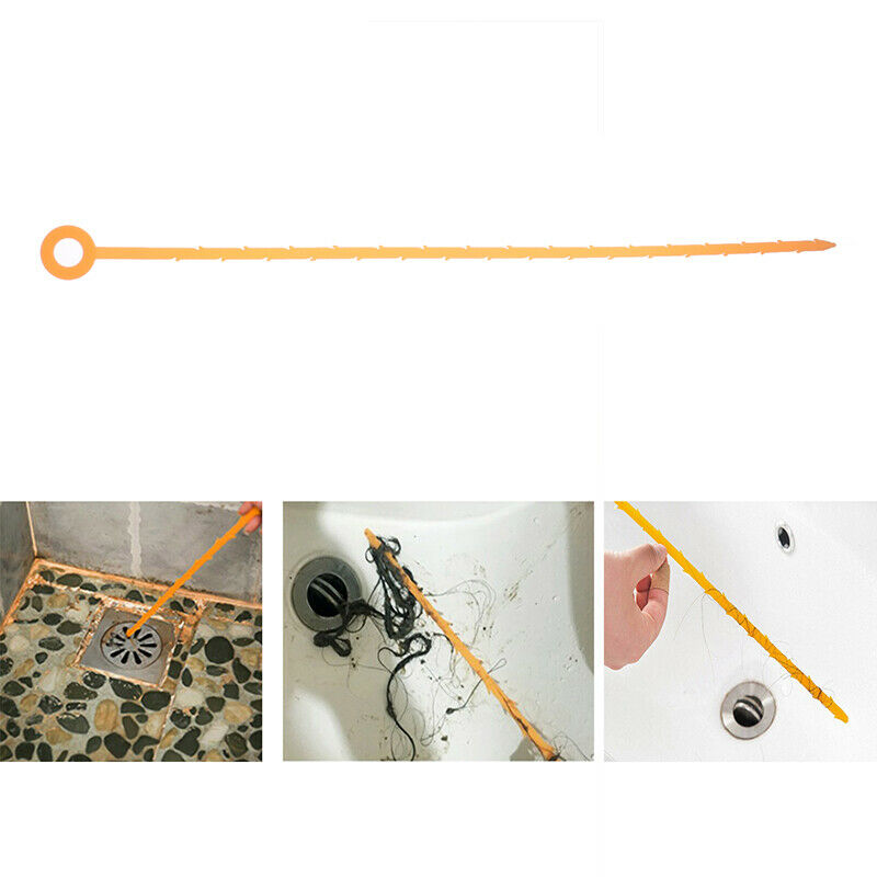 Sink Hair Cleaning Kitchen Bathroom Sewer Filter Drain Clean Clog Too.l8