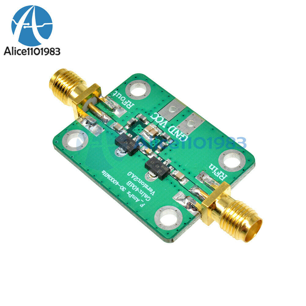 For FM HF VHF/UHF 30-4000MHz 4GHz 40dB Gain 50Ω Broadband RF Amplifier Module