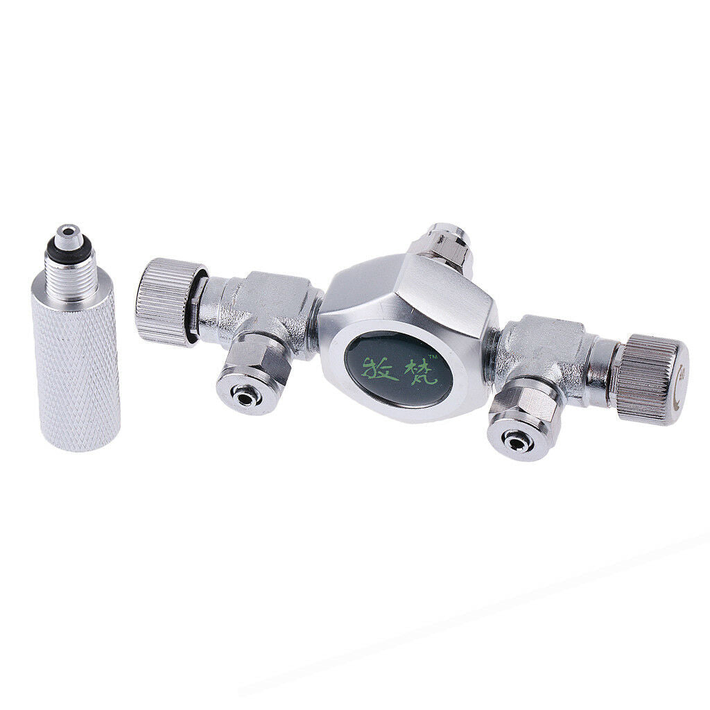 Aquarium Carbon Dioxide Multi Way CO2 Splitter Regulator Check Valve 2 Way