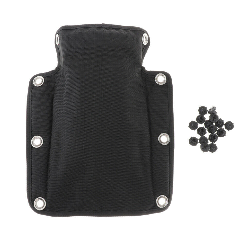 Premium Technical Scuba Diving Backplate Pad Storage Pouch Backpad Cushion