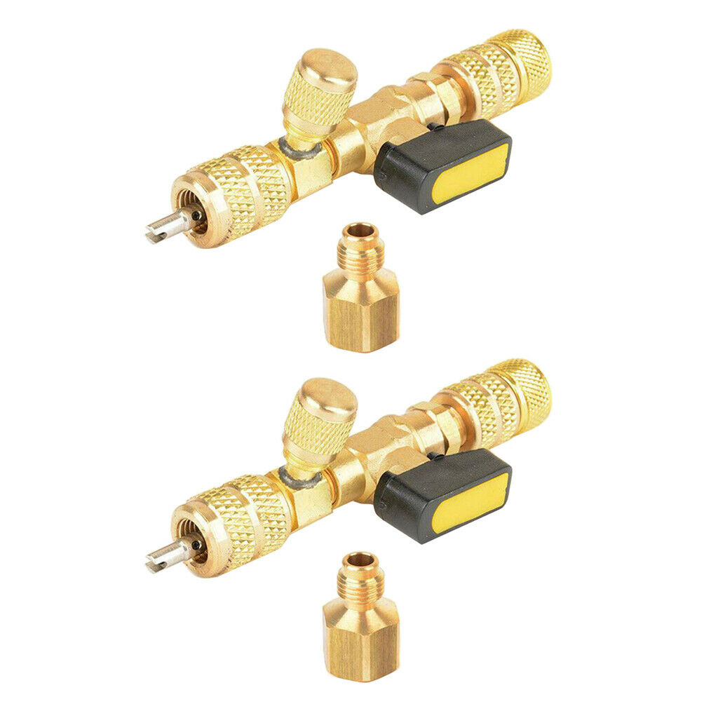 2x Copper Valve Core Remover Installer Replacement Engine Valve Tools 18cm