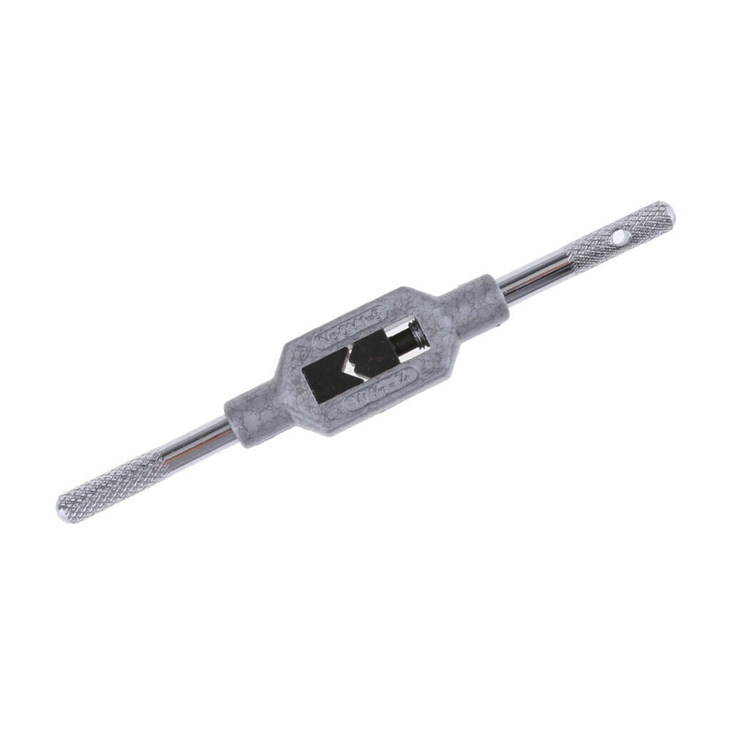 1/16-1/4" M1-M8 Adjustable Tap Wrench Steel Body German Standard Hand Tool