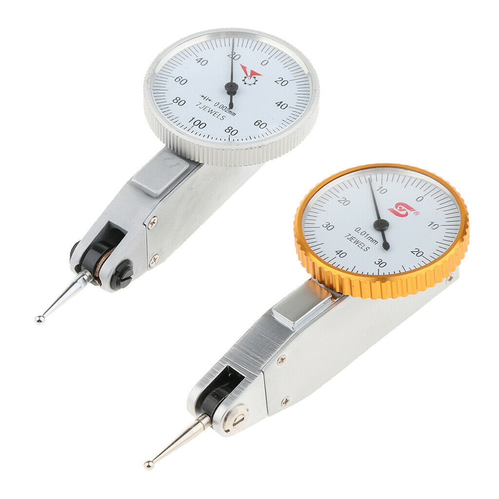 0-0.8mm Lever Dial Test Indicator Meter 0.8mm Gauge Measuring