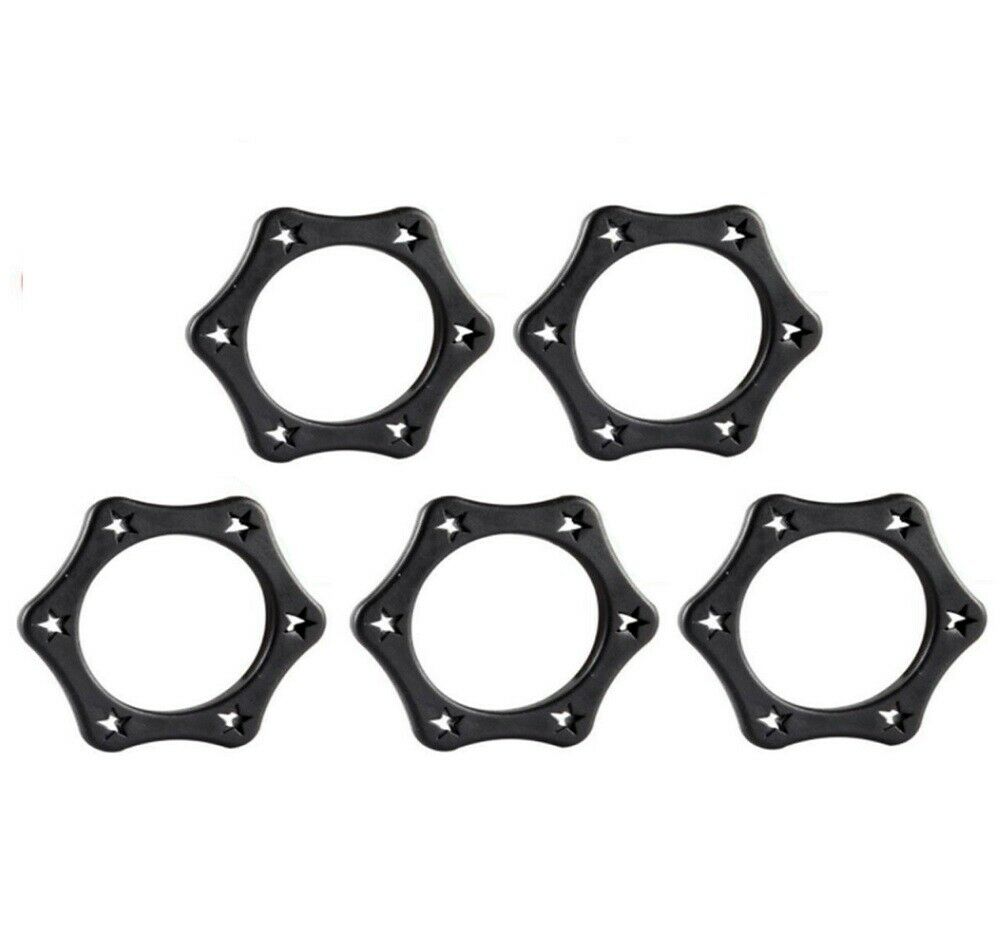 Black Plastics Mic Anti-rolling Protection Ring for shure Mic SM58 SM57 PGX SLX
