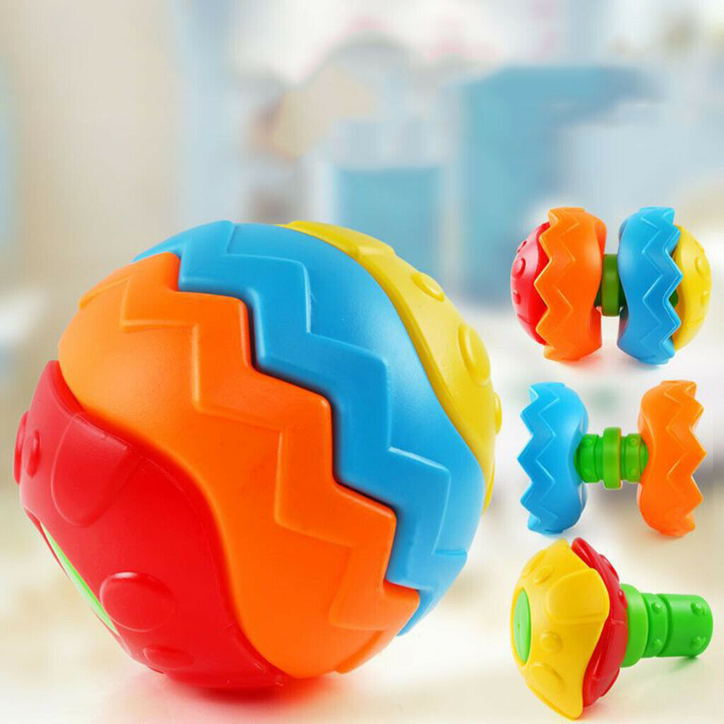 Hand Grab Toys Detachable Assembled Ball Early Education Learning For Babies