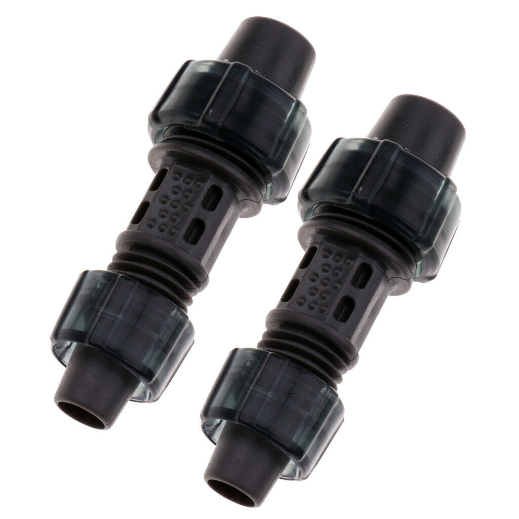 2 Pcs Aquarium Filter Water Reducers Adapters Connector Hose Pipe Tube