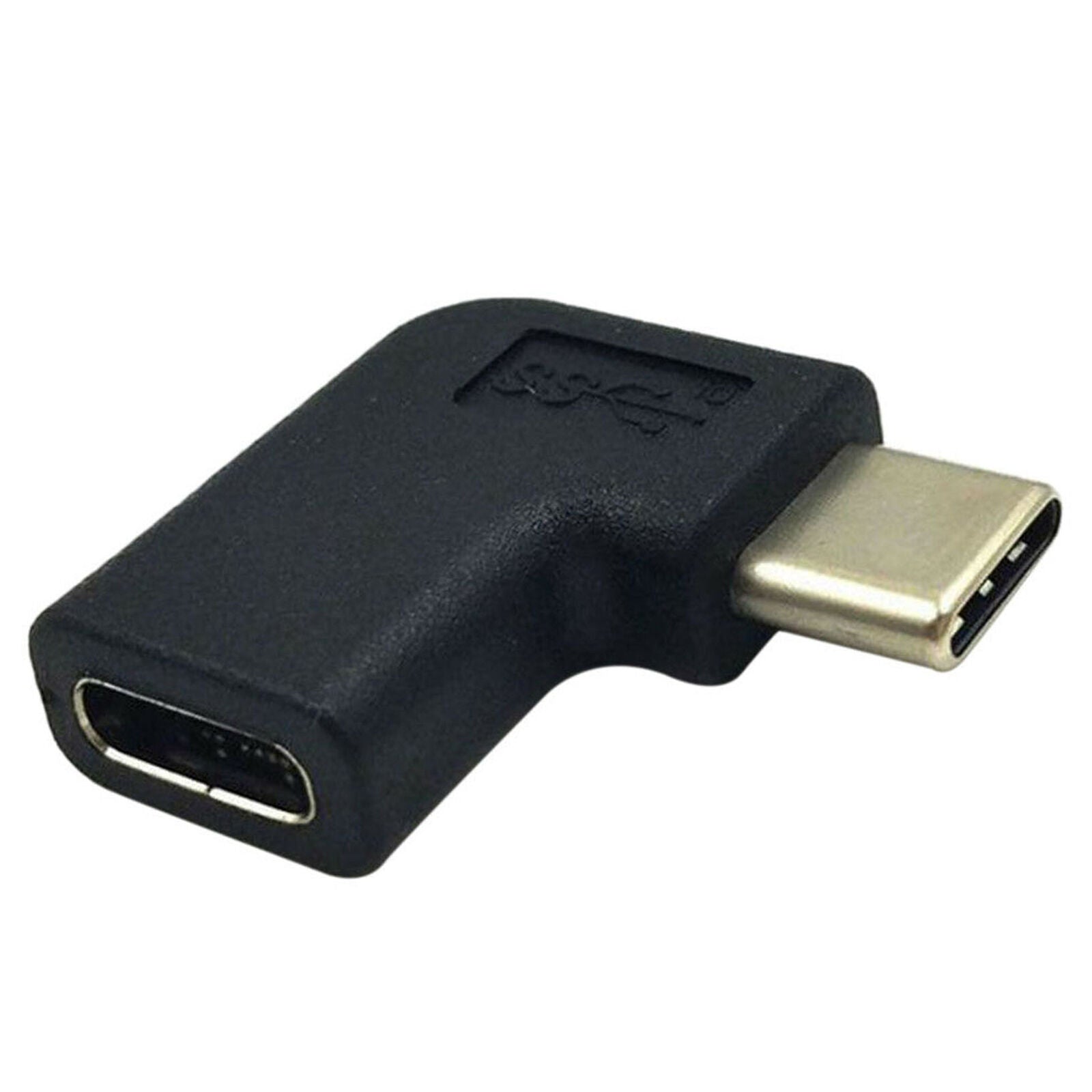90 Degree USB C Type C Male to Female Adapter Right Angled Adapter