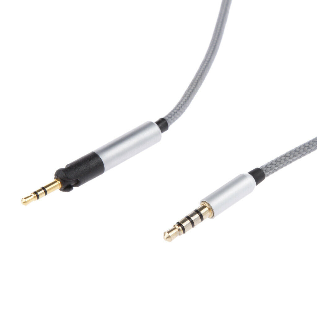 1.2M Audio Cable Remote & Mic For Audio Technica  M50x  M40x Headphone