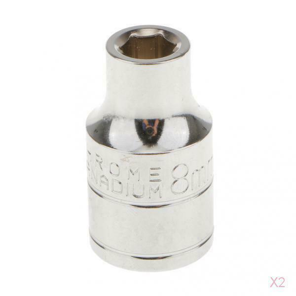 8mm Short 1/2 '' Sleeve Metric Metric Hexagonal Chrome Vanadium
