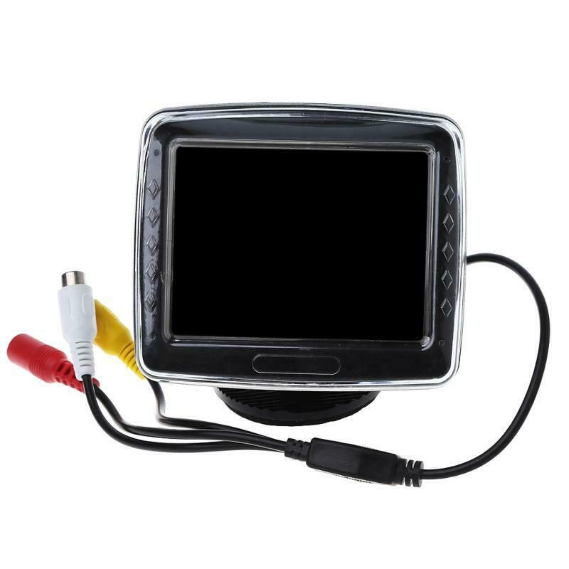 3.5 Inch TFT LCD Screen Monitor Reverse Camera Car Rear View Backup New