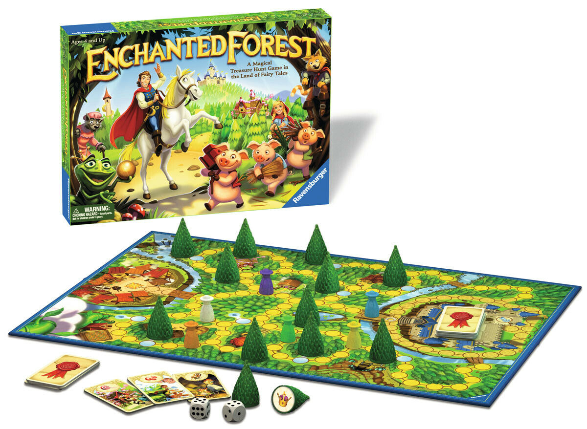 22292 Ravensburger Enchanted Forest Hunt Board Game Children Kids Age 4yrs+