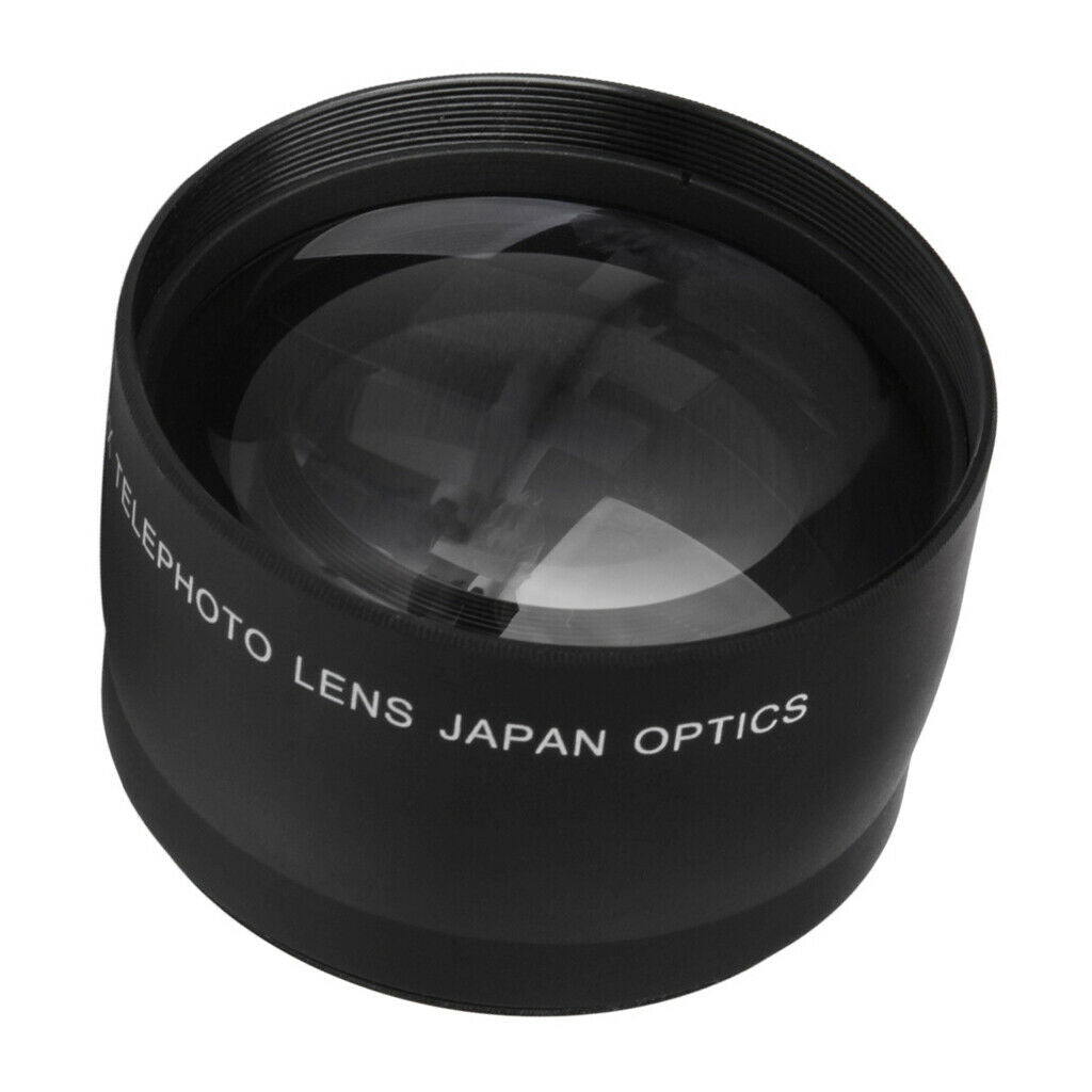 52mm  2 x Telephoto Lens Teleconverter for   D5100 D3200 D70 D40 Canon EOS