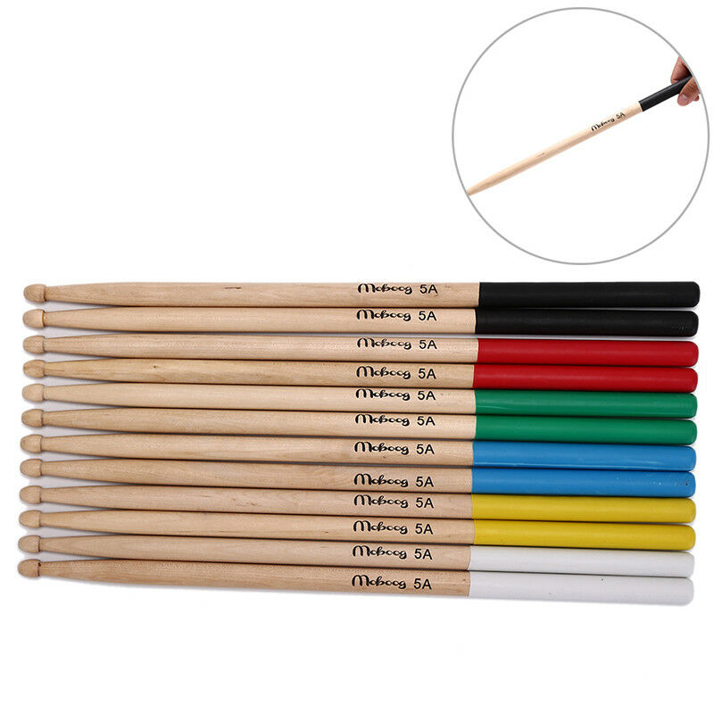 1 pair 40.6cm professional drum sticks 5a wood drum sticks for drum BDAU
