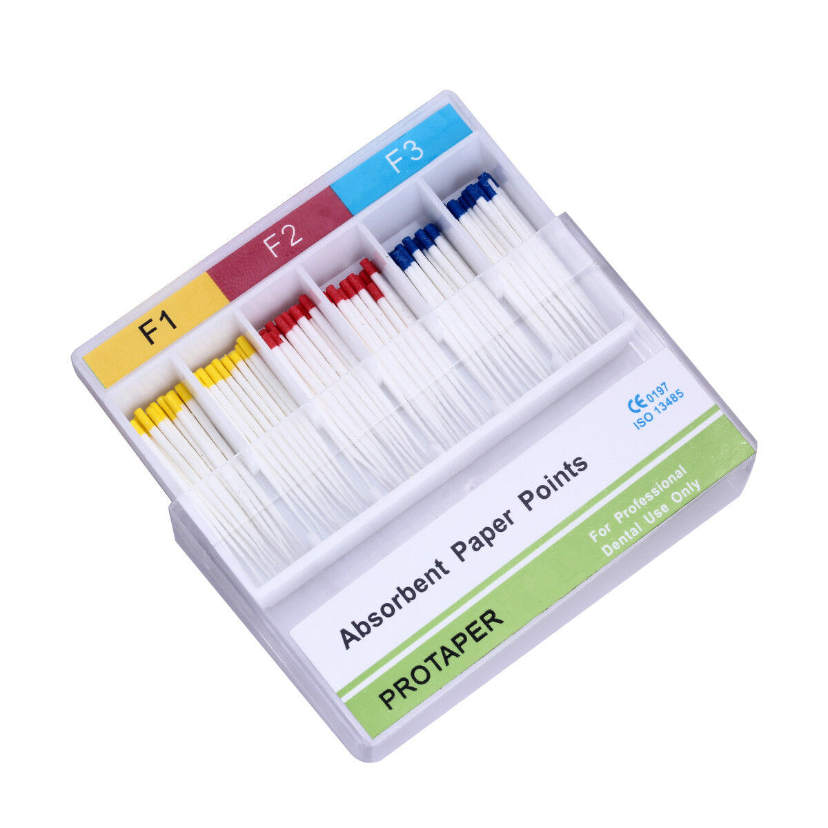 100 Kits Dental Root Endodontic Absorbent Paper Points F1 F2 F3 100pcs/Kit