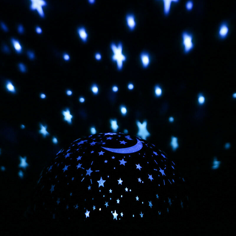 Starry Sky LED Projection Lamp Voice Control Romantic Starry Night Light ChildU4