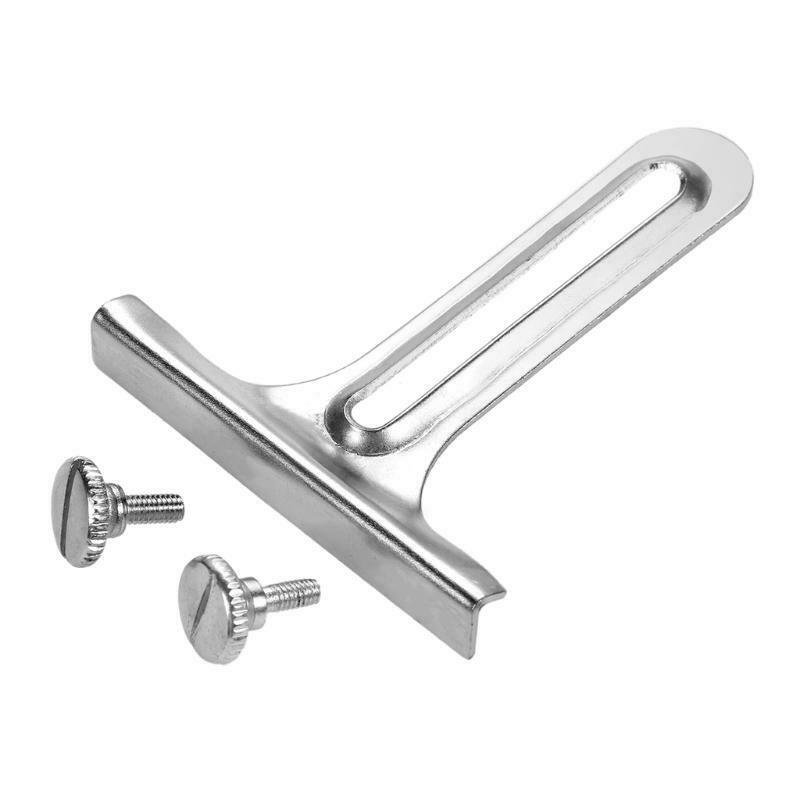 Metal T Gauge Sewing Machine with 2 Thumb Screws Stitching Straight Edge Guide