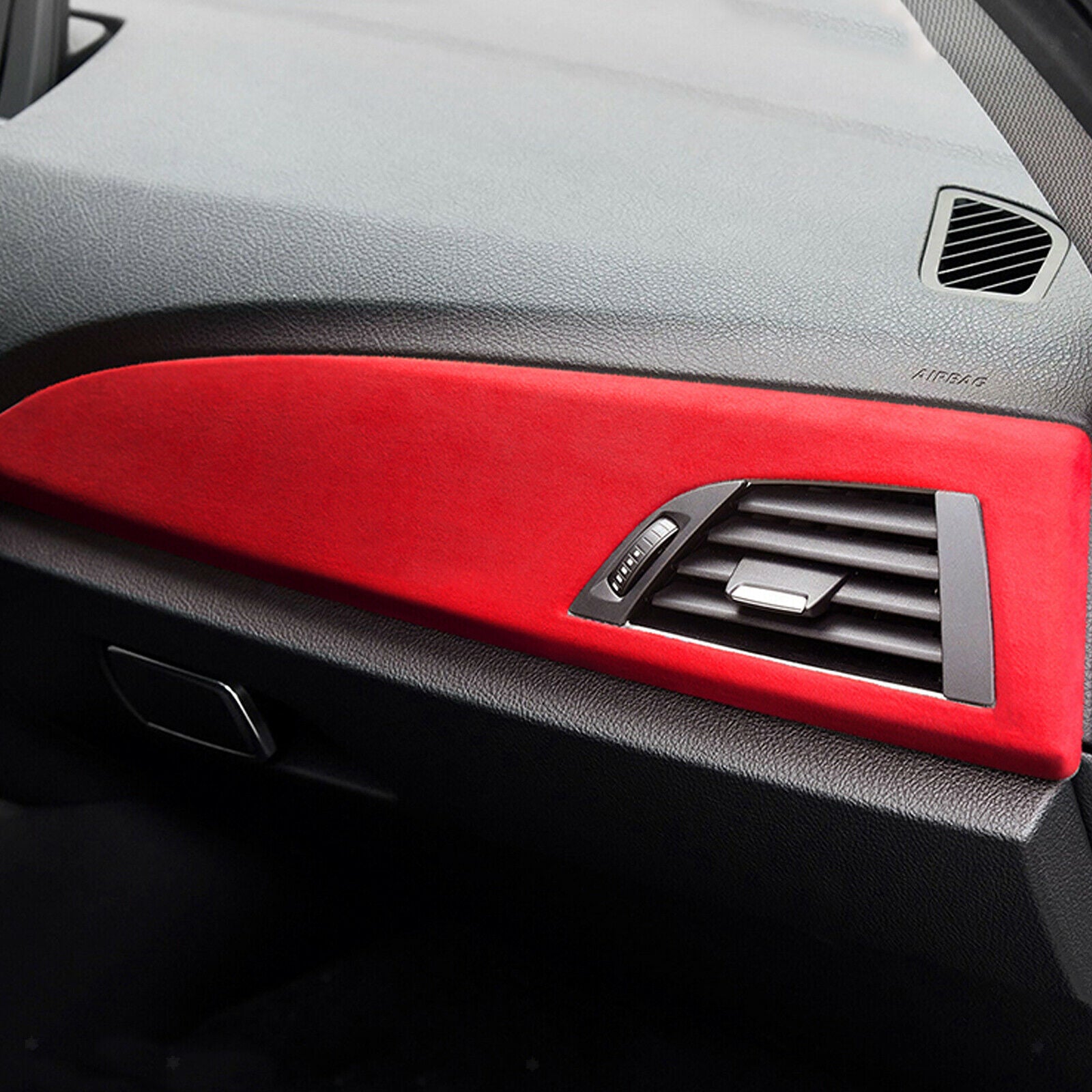 Dashboard Decals Stickers Compatible For BMW F23 1 Series 2 Series B,red