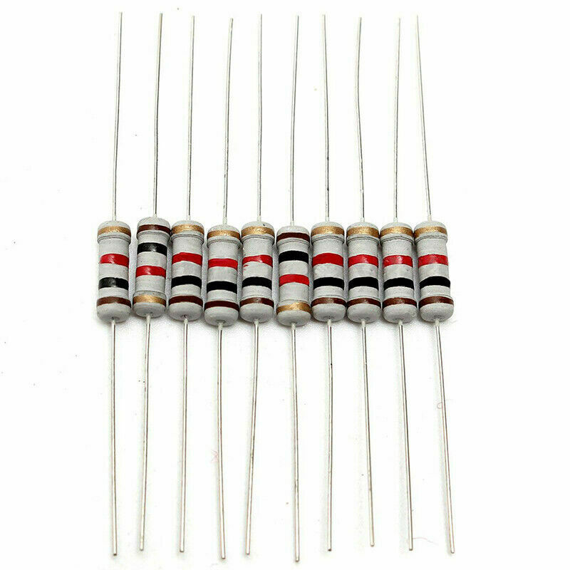 20Value 10 ohm-1M ohm 1W Resistor Set 5% Resistance Assortment Kit 200pcs