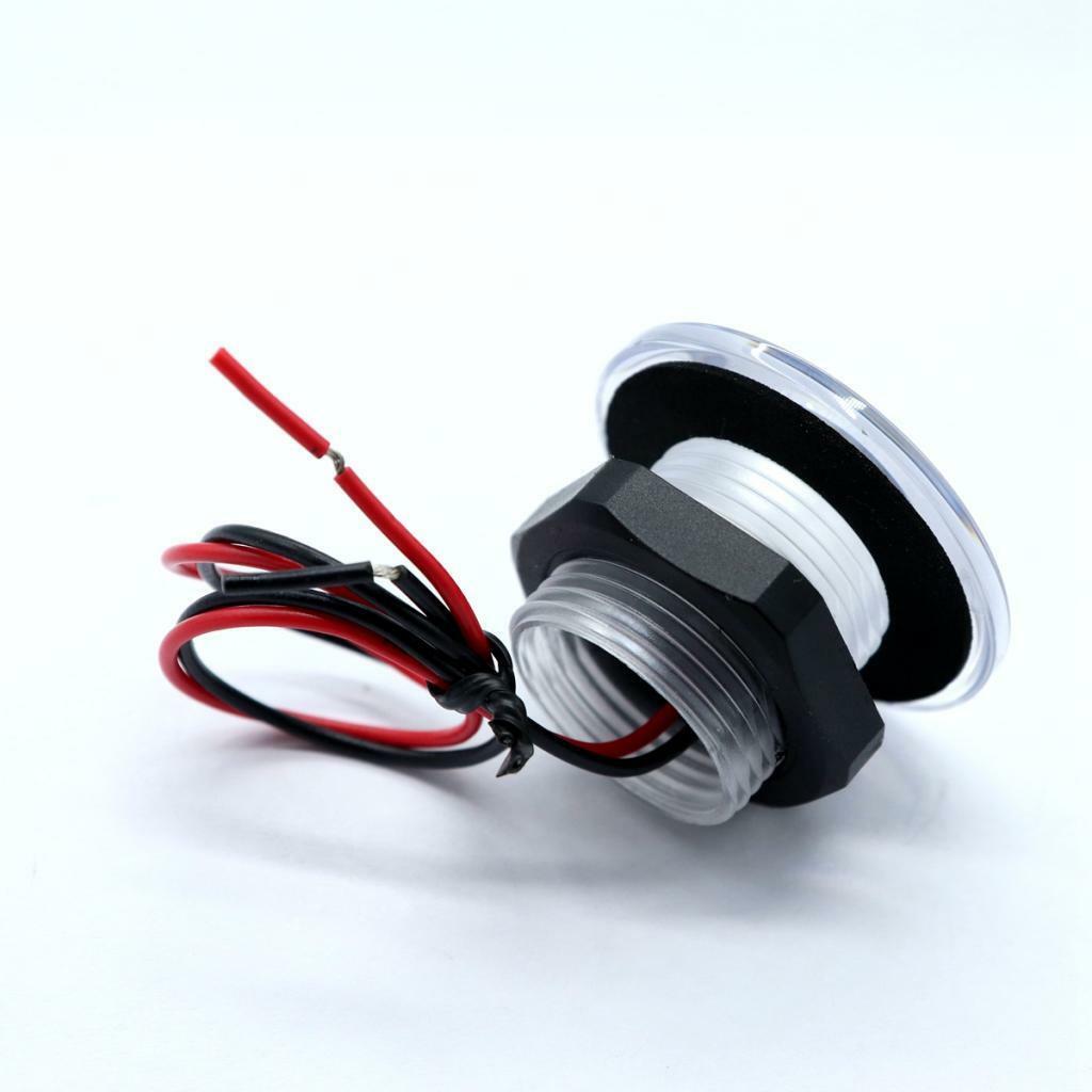 4 Pieces Car Marine Boat Yacht Blue LED Deck Step Stair Lights 12V
