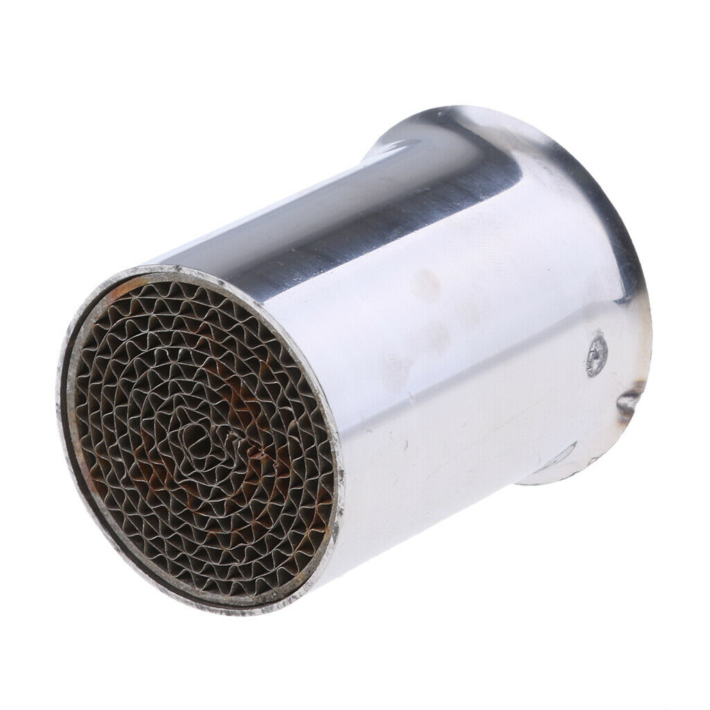 2 Pieces 51mm Motorbike Exhaust Muffler Silencer Pipe DB killer Replacement