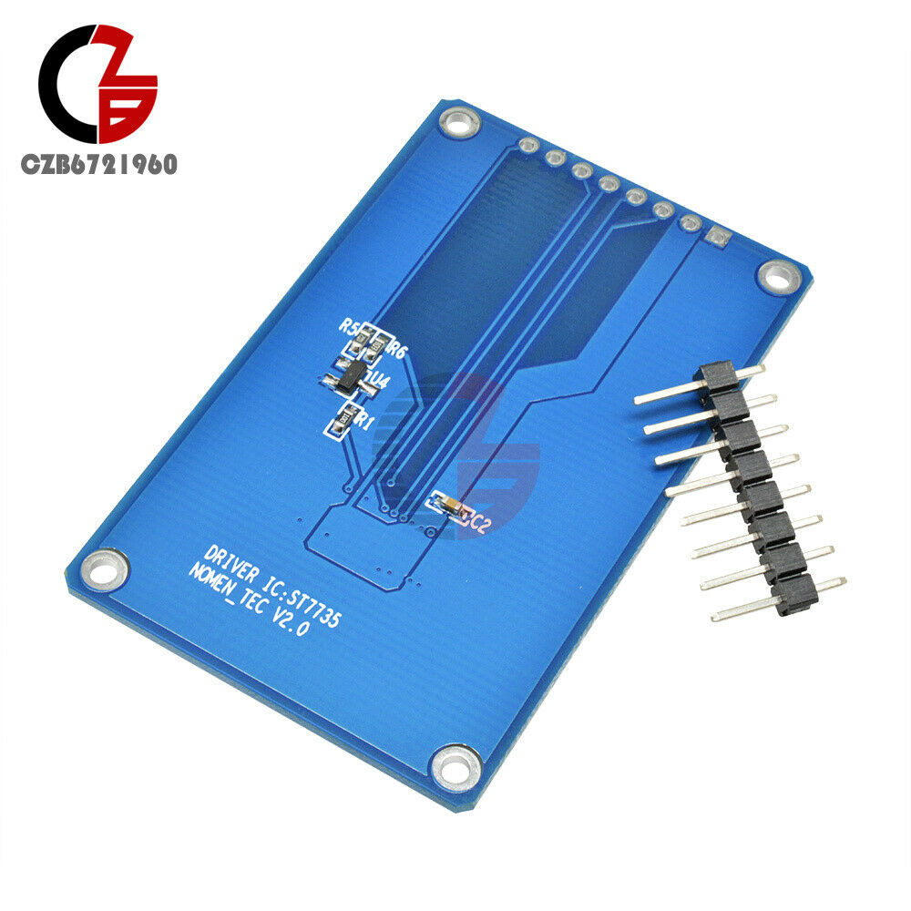 1.8inch TFT Full Color LCD Display Module 128X160 Serial SPI ST7735S for Arduino