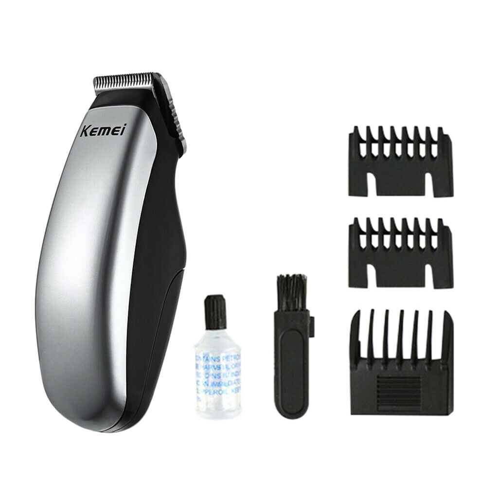2 Pieces Mini Electric Hair Clipper Razors Shaver Beard Shaping Trimmer