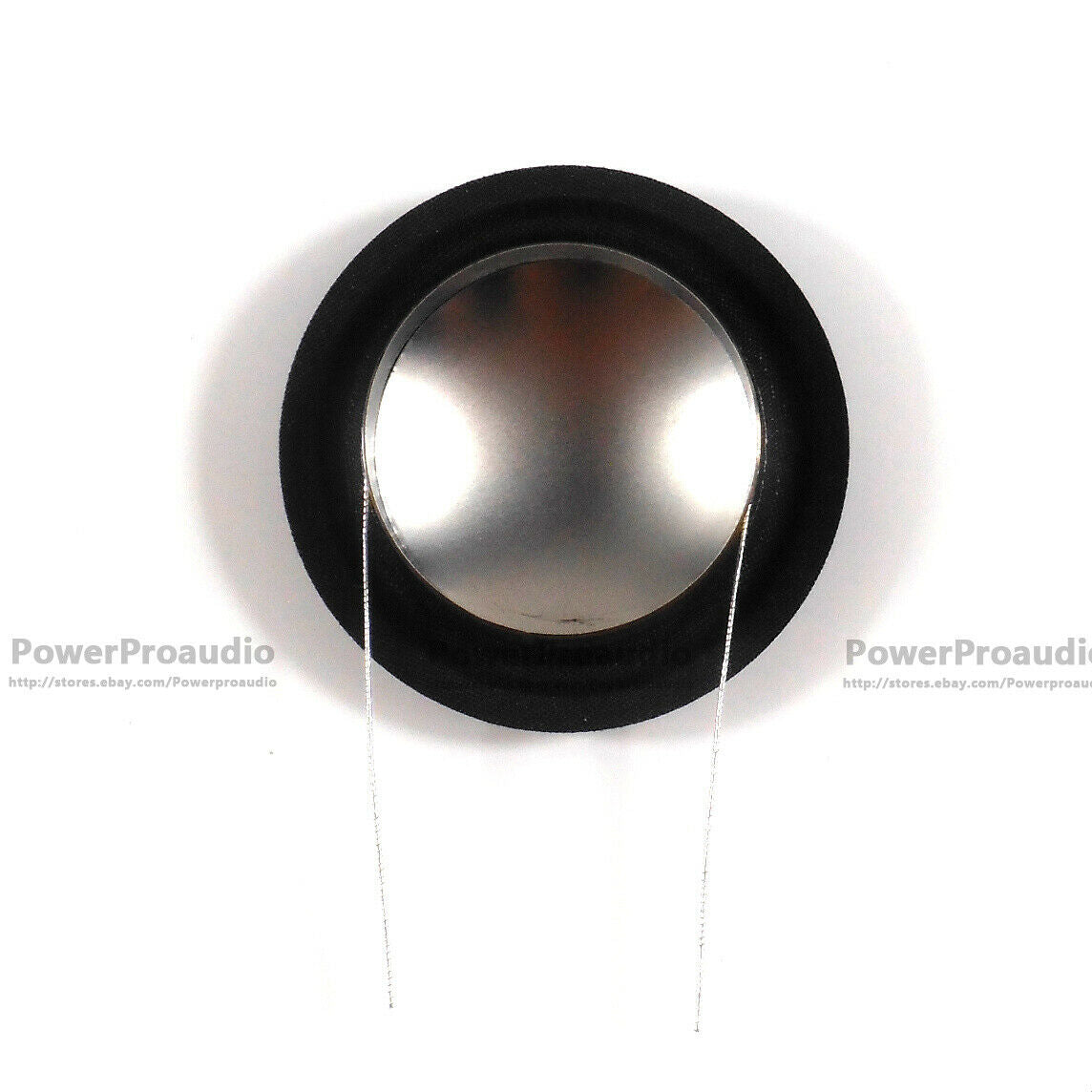 2PCS  25.4mm 25.5mm (1") silk+ Titanium Dome Tweeters ASV voice coil Round Wire