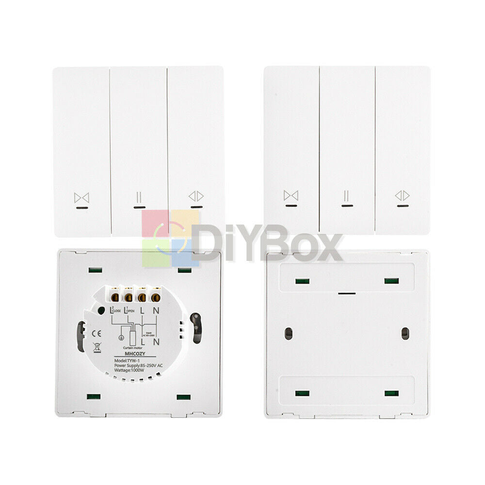 AC 85-250V for Electric Roller Shutter Motor switch With Remote Control Panel