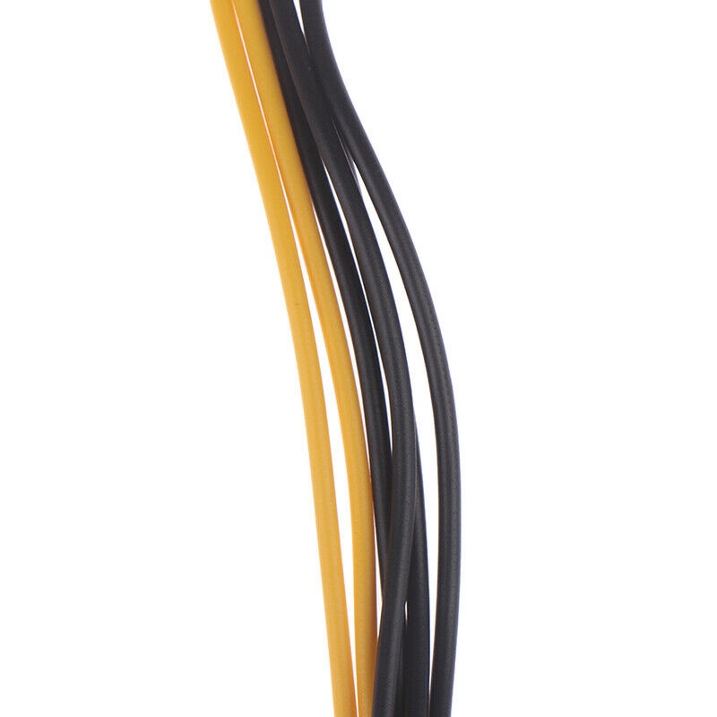 2pcs 15pin SATA Cable Male to 8pin(6+2) PCI-E Power Cable 20cm for Graphi.l8