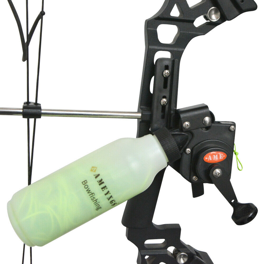 Archery Bow Fishing Rope Pot Reel Bowfishing Tools Compound Recurve Bow Hunting