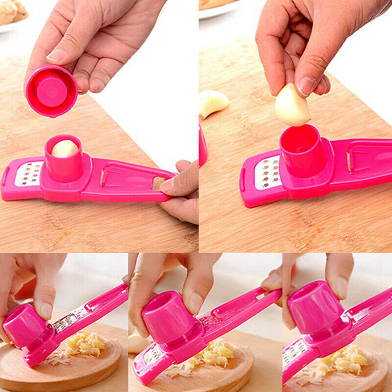 Multi-functional Ginger Garlic Grinding Grater Planer Slicer Cutter*Cooki.l8