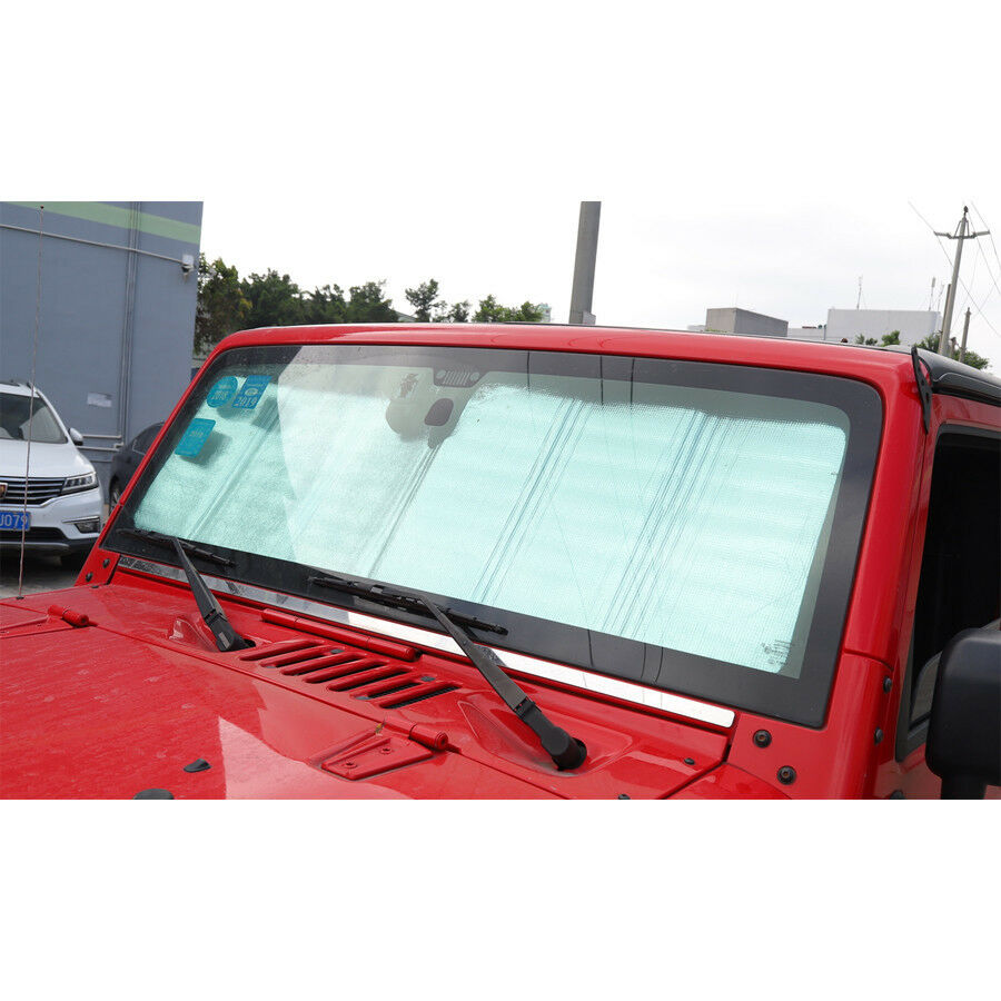 Foldable Car Window Sunshade Cover Elastic Straps Fixed Avoid Dashboard Cracking