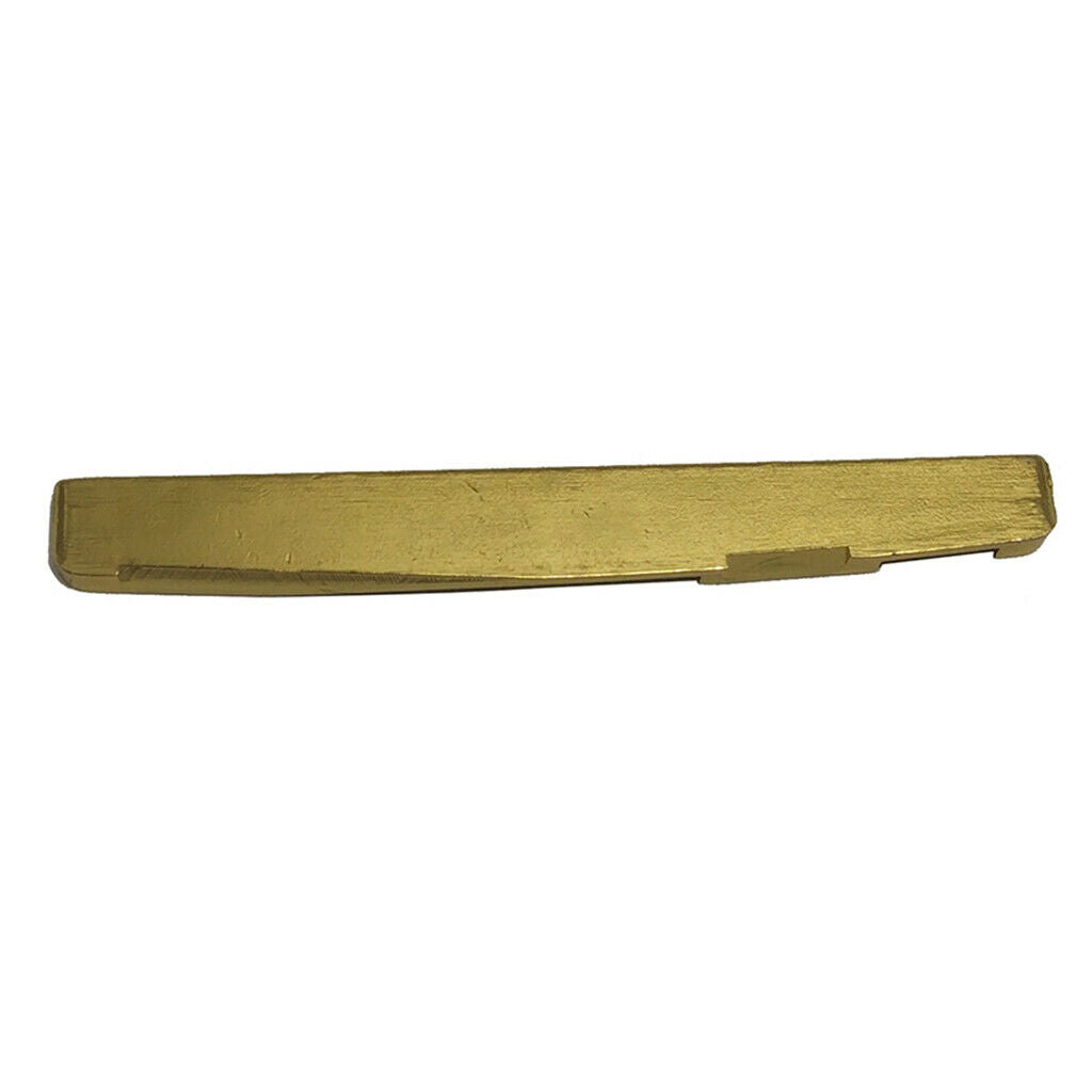 Brass Bridge Pins Peg Saddle Nut Set for 6-String Acoustic Folk Guitar