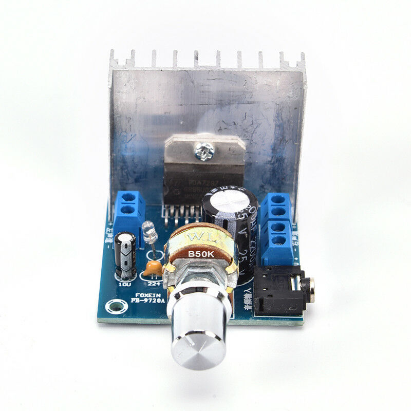 TDA7297 AC/DC12V 2*15W Dual-Channel Digital Stereo Audio Amplifier Board @BDA