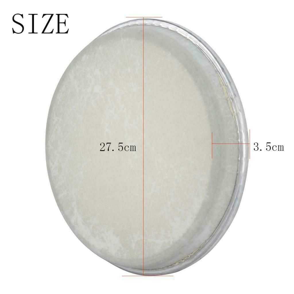 Beige 8 inch/10 inch Drum Head Drumhead for Djembe Heads Parts Accessories
