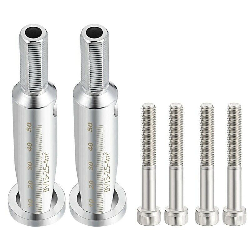 2 Pieces Wire Twisting Tools Wire Stripper and Twister Connector Twisting ToolJ8