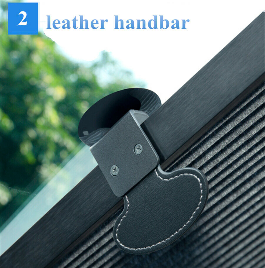 130cm x46cm Auto Car Retractable Folding Front/Rear Window Sun Shade Block Visor