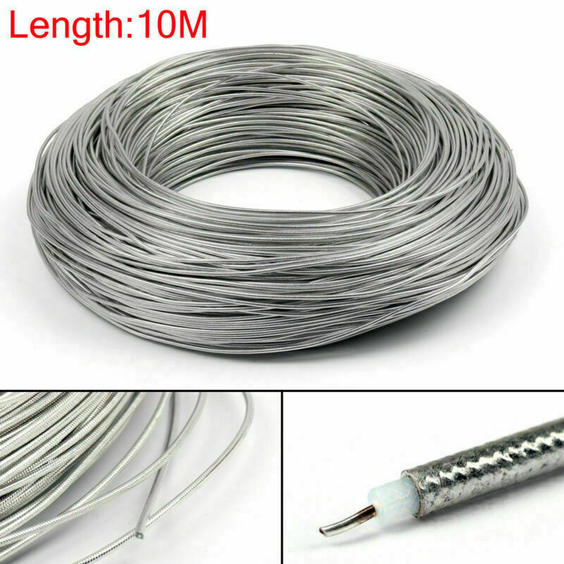 10m RG405 RF Coaxial Cable Connector Flexible RG-405 Coax Pigtail 32ft CA
