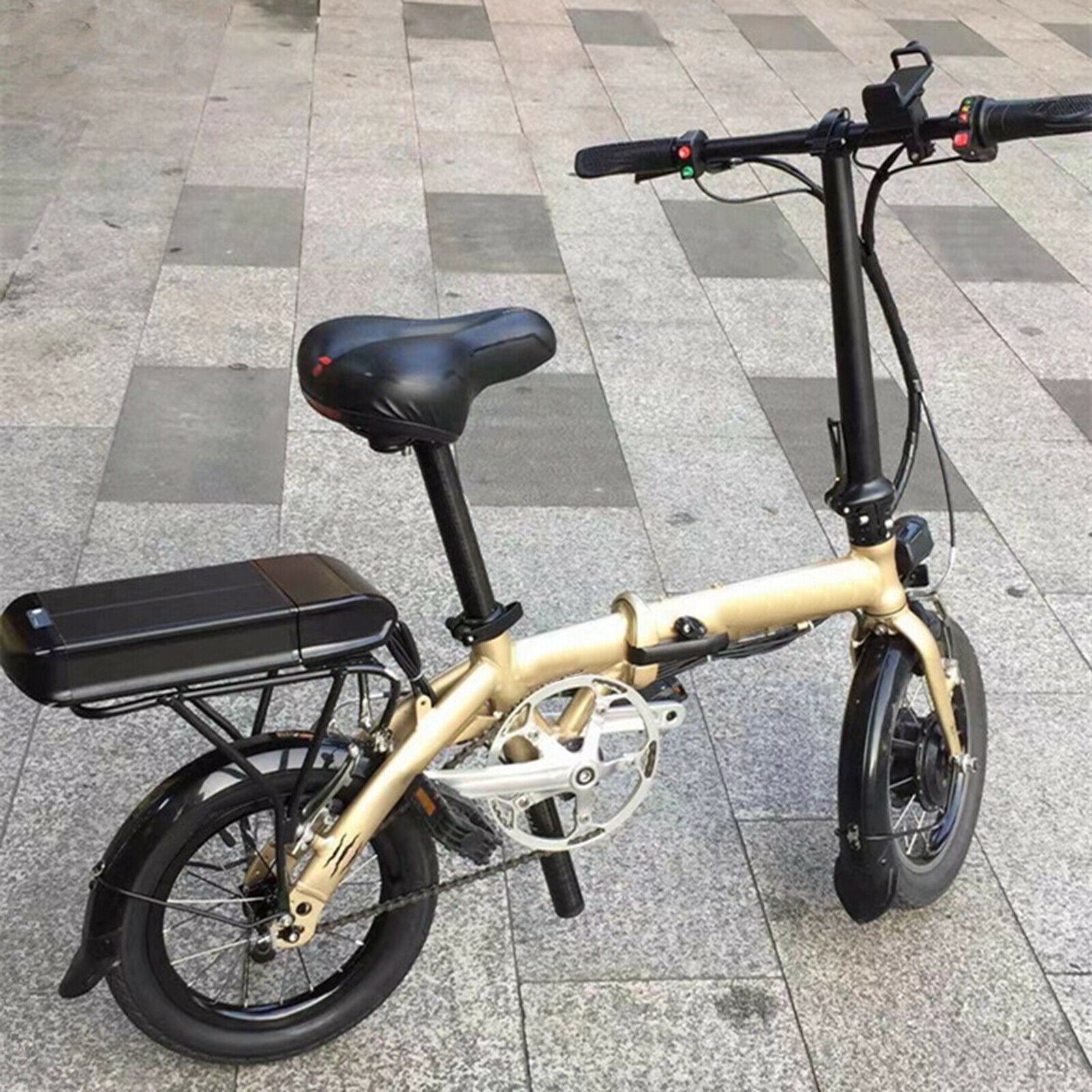 12in 14 in Folding Bike Mudguard Set Bicycle Front Rear Wheel Mud Blocker
