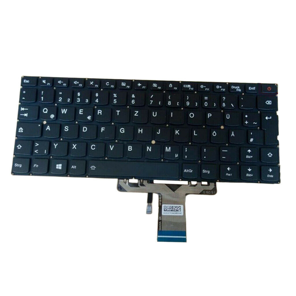 German Keyboard for Lenovo Ideapad Air 13 Pro 710S-13IKB Laptop Backlit