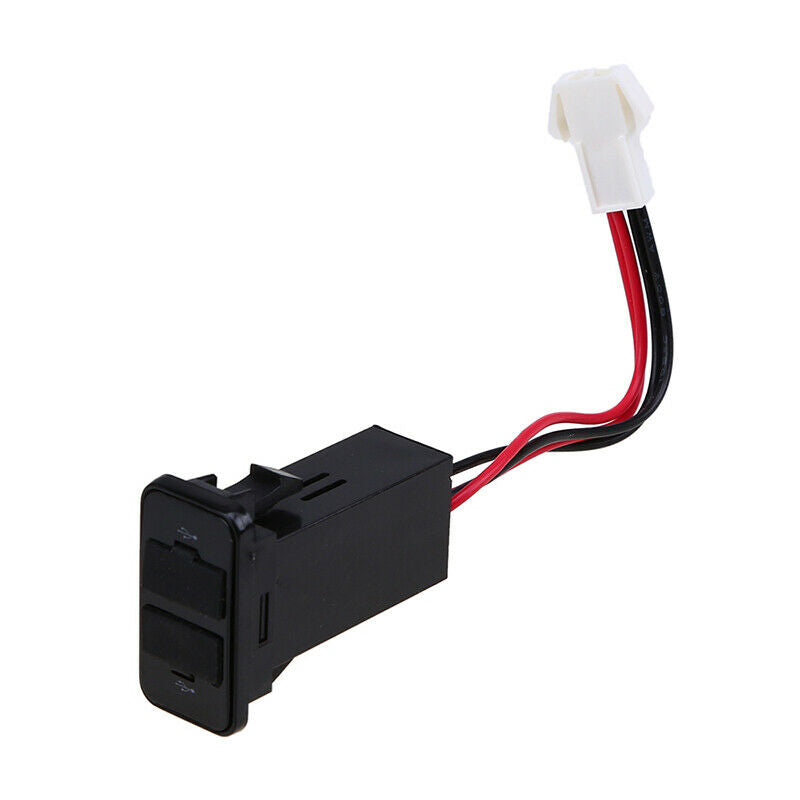 2.1A Car Charger Socket Dual USB Port Charging Power Adapter Outlet for SUZUKI