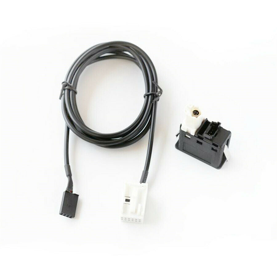 1pc Aux-in/USB Socket Switch Audio Adapter Cable For BMW E60 E66 E81 E82 E70 E90