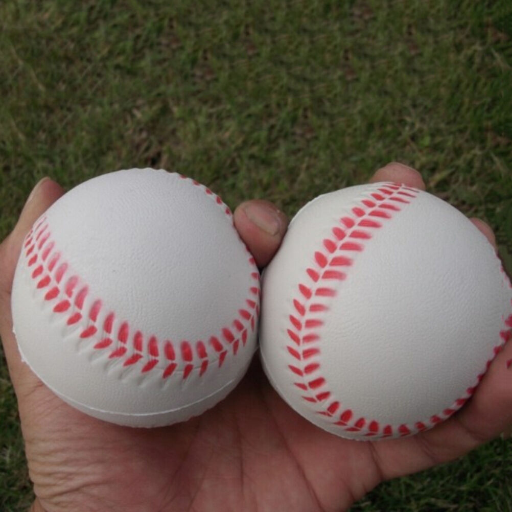 Baball Hand Wrist Exerci Stress Relief Relaxation Squeeze So Foam Ball^.l8
