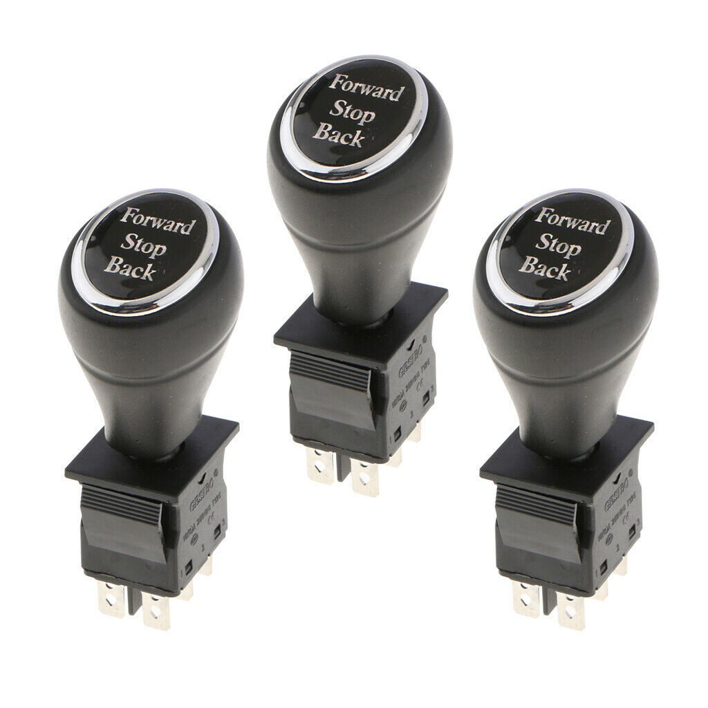 3PCS Joystick Switch Replacement Push Rod Switch Forward Stop Back 6 Pin 3